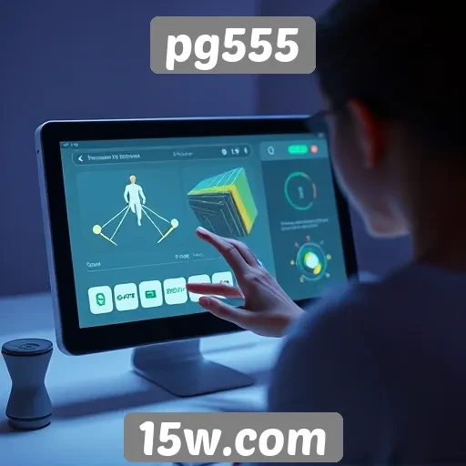 Explorando a interface do usuário do pg555