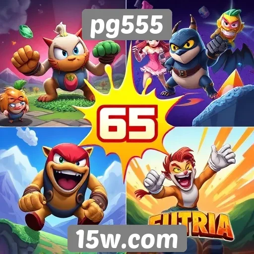 pg555 apresenta novos jogos em sua plataforma