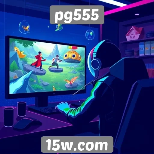 pg555 oferece nova experiência em jogos online